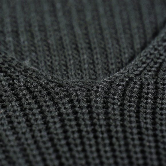 new Black Cold Shoulder Knit Pullover Sweater L - Picture 8 of 9